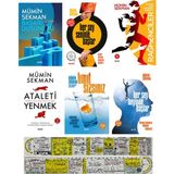 Mümin Sekman 6 Kitap Set / Başarı Düşünürü - Her Şey Seninle Başlar + Mat. Öğreten Cetvel