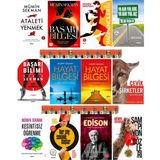 Mümin Sekman Kitaplığı (12KITAP)HER Şey Seninle Başlar,ataleti Yenmek, Başarı Bilgesi,hayat Bilgesi 1-2,edison,rağmenciler,şampiyon Sözleri,çevik Şirketler
