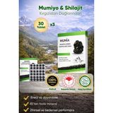 Mumiyo (Shilajit) Saf 30'lu Tablet 3'lü Set