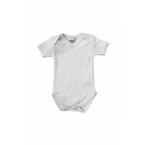 Mummy's Baby Beyaz Kısa Kollu Çıtçıtlı Body