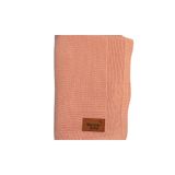 Mummy's Baby Tencel Örgü Bebek Battaniyesi 80x100 Pembe