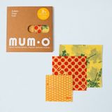 Mumo 3'lü Karma Set - Balmumlu Gıda Saklama Kumaşı