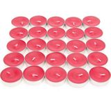 Mumsan 25'li Tealight Mum - Kırmızı - 3,8 cm - 25 Adet