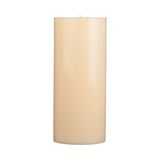 Mumvemum 10X20 Krem Silindir Mum