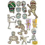 Mumya Sticker Set 13 Parça Telefon, Tablet, Defter, Laptop Sticker