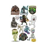 Mumya Sticker Set-2 9 Parça Telefon, Tablet, Defter, Laptop Sticker
