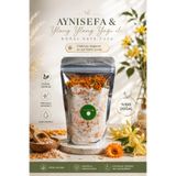 MUMYABİ Doğal Içerikli Ylang Ylang Yağlı Kokulu Aynısefa Banyo Kaya Tuzu Manikür/pedikür Peeling 300 gr