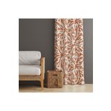 MUN HOME Dijital baskılı fon perde tek kanat 140 x 260 cm Kenar Katlamalı Dikişli