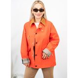 Muna Boutique Mevsimlik Turuncu Ceket