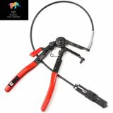 MÜNCHEN SPİRALLİ HORTUM KELEPÇE PENSESİ KIRMIZI 630MM