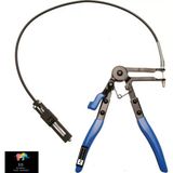 MÜNCHEN SPİRALLİ HORTUM KELEPÇE PENSESİ MAVİ 630MM