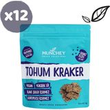Munchey 12'li Sade Tohum Kraker - 480 gr