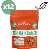 Munchey 12'li Soğan ve Sarımsaklı Tohum Kraker 100 gr - 1,2 kg