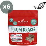 Munchey 40GR 6'lı Domates & Fesleğenli Tohum Kraker - 40 gr