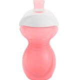 Munchkin 90063 Click Lock 9+ Ay 296 ml Pembe Isırmaya Dayanıklı Emzikli Bardak
