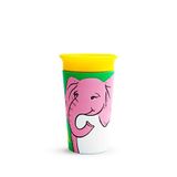 Munchkin Miracle 360° Wildlove Yeşil Fil Figürlü Alıştırma Bardağı 266 Ml