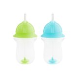 Munchkin Tıklama Kilitli Uçlu Alıştırma Bardağı 12ay+ 296 Ml, Ma mavi-yesil