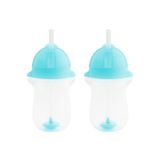 Munchkin Tıklama Kilitli Uçlu Alıştırma Bardağı 12ay+ 296 Ml,ma Mavi