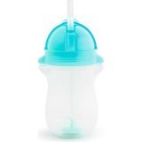 Munchkin Tıklama Kilitli Uçlu Alıştırma Bardağı 296ML 12AY+ Mavi BPA İçermez Ergonomik Tasarım