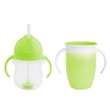 Munchkin Tıklama Kilitli Uçlu Alıştırma Bardağı 6ay+,207ml,yeşil Yeşil