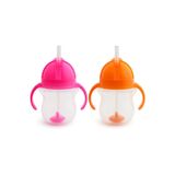 Munchkin Tıklama Kilitli Uçlu Alıştırma Bardağı,6ay+,207ml,2li Paket