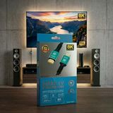 Mundestech 5 Metre Hdmı 2.1 Kablo - 8K 60Hz / 4K 120Hz Ultra High Speed 48Gbps