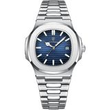 Mundo Venta Poedagar Patek Model Erkek Su Geçirmez Takvimli Kol Saati (Yurt Dışından) - Turkuaz