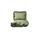 MundoLindo Fırfırlı Nevresim Takımı Light Almond Tek Kişilik 2 Parça 160 X 220 Cm