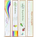 Mundough Coloring Roll Gökyüzü ve Gezegenler Boyama Seti - Standart