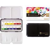 Mungyo 12'li Aquarel Yarım Metal Kutu Tablet Suluboya