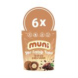 Muni 80 gr Kakao Çekirdekli Yer Fıstığı Topu (6 adet)
