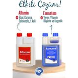 Munich Vet 2li Set Kuşlar Için Farmatom Vitamin + Alfamin Ishal Seti (500 Ml)