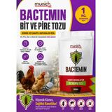 Munich Vet Bactemin Bit Pire Tozu 1 Kg Kümes Ve Kanatlı Hayvanlar İçin Dış Parazit Tozu