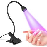Munico 2 Adet Esnek Tırnak Uv Kürleme Işığı Mini Taşınabilir USB Tırnak Jeli Yapma Ev Kullanımı Için