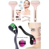 Munico 2 Parça Yüz Yumuşatıcı Yaşlanma Karşıtı Kaliteli Yüz Bakım Seti Spa Etkili Çeyizlik Seti Unisex Pro - Çok Renkli