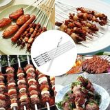 Munico 20 Adet Paslanmaz Çelik Barbekü Şiş Seti, Açık Hava Piknikleri ve Barbeküler Için Ideal Profesyonel