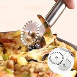 Munico 3 Adet Çift Tekerlekli Pizza Kesici Keskin Çift Tekerlekli Tambur Pizza Dilimleyici Kesici Elde
