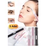 Munico 3 Adet Kaş Bıyık Alma Cihazı Bebek Tıraş Makinesi Epilatör Her Yaş Için Uygun Unisex Sakal Bıyık