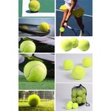 Munico 3 Adet Profesyonel Tenis Topu Spor Turnuvası Açık Eğlenceli Kriket Plaj Köpek Aktivite Oyunu Oyuncak