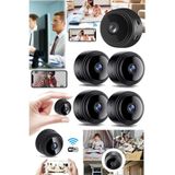 Munico 4 Adet Şarjlı 1080P Full Hd Mini Kamera Güvenlik Wifi Kamera Ses Kaydedici Kablosuz Bakıcı Izleme