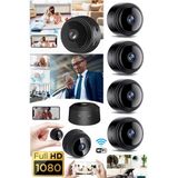 Munico Akıllı Hd 4 Adet Ev Işyeri Gözetim Video Wifi Kamera Uzaktan Takip Kamerası Şarjlı Bakıcı Sekreter