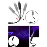 Munico Araba Tavan Galaxy Aydınlatma Usb Araba Içi Rolls Roce Aydınlatma Modifiye Led Lamba Efekt Lazer Led