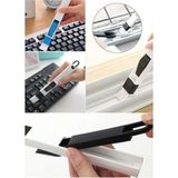 Munico Aracı Temizleme Ev Faraşlı Masa Pencere Kir Klavye 1 Fırçası Arada Yarık 2'si Oluk Için Ideal Seçim