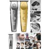 Munico Berberlere Özel 4 Taraklı Uzun Ömürlü Şarj Kapasiteli Saç Sakal Tüm Body Tıraş Makinesi Çelik Pro