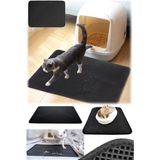 Munico Büyük Boy Evcil Hayvan Kum Kutusu Paspası Kaymaz Kum Kedi 60X40 cm Yıkanabilir Yatak Paspası Proped