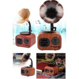 Munico Ev Ofis Dekoratif Antika Görünümlü Bluetooth Speaker Hoparlör Telefondan Istediğiniz Şarkıyı Açın