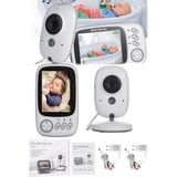 Munico Gece Görüş Kameralı Profesyonel Monitörlü Hd Kamera Taşınabilir Pratik Pro Isı Ölçer Bebek Kamerası