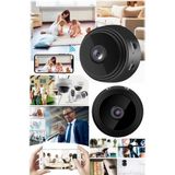 Munico Gece Görüşlü Bakıcı Temizlikçi Çalışan Ev Işyeri Mini Micro Wifi Güvenlik Kamerası Şarjlı Kamera Sd