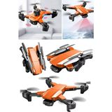Munico Hd Kalite Katlanabilir Mini Drone Rc 4K Hava Kamerası Drone Iha Dw 14+ Hd Kamera Turuncu Kamera - Çok Renkli
