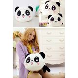 Munico Hediyelik Sevgiliye Panda Seyehat Panda Kış Peluş Sıcak El Sevimli Tatlı Kalp Yast Için Ideal Seçim